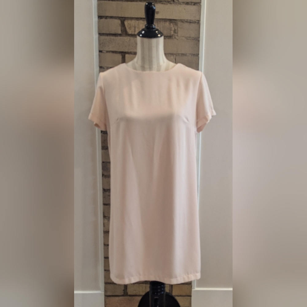 LULUS Baby Pink Shift Dress
